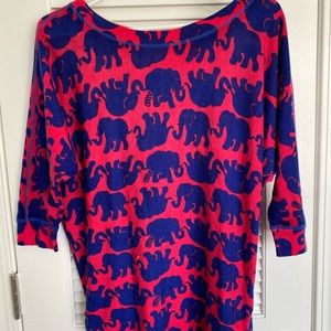 Lilly Pulitzer elephant sweater